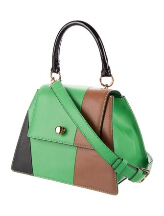 Decke Leather Handle Bag