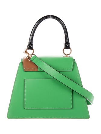 Decke Leather Handle Bag