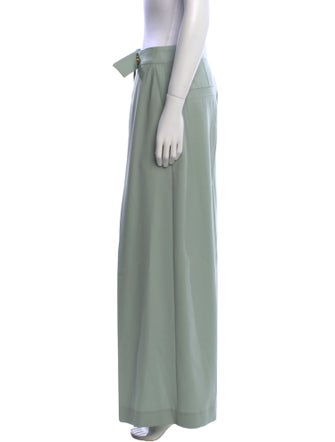 Eudon Choi Virgin Wool Wide Leg Pants