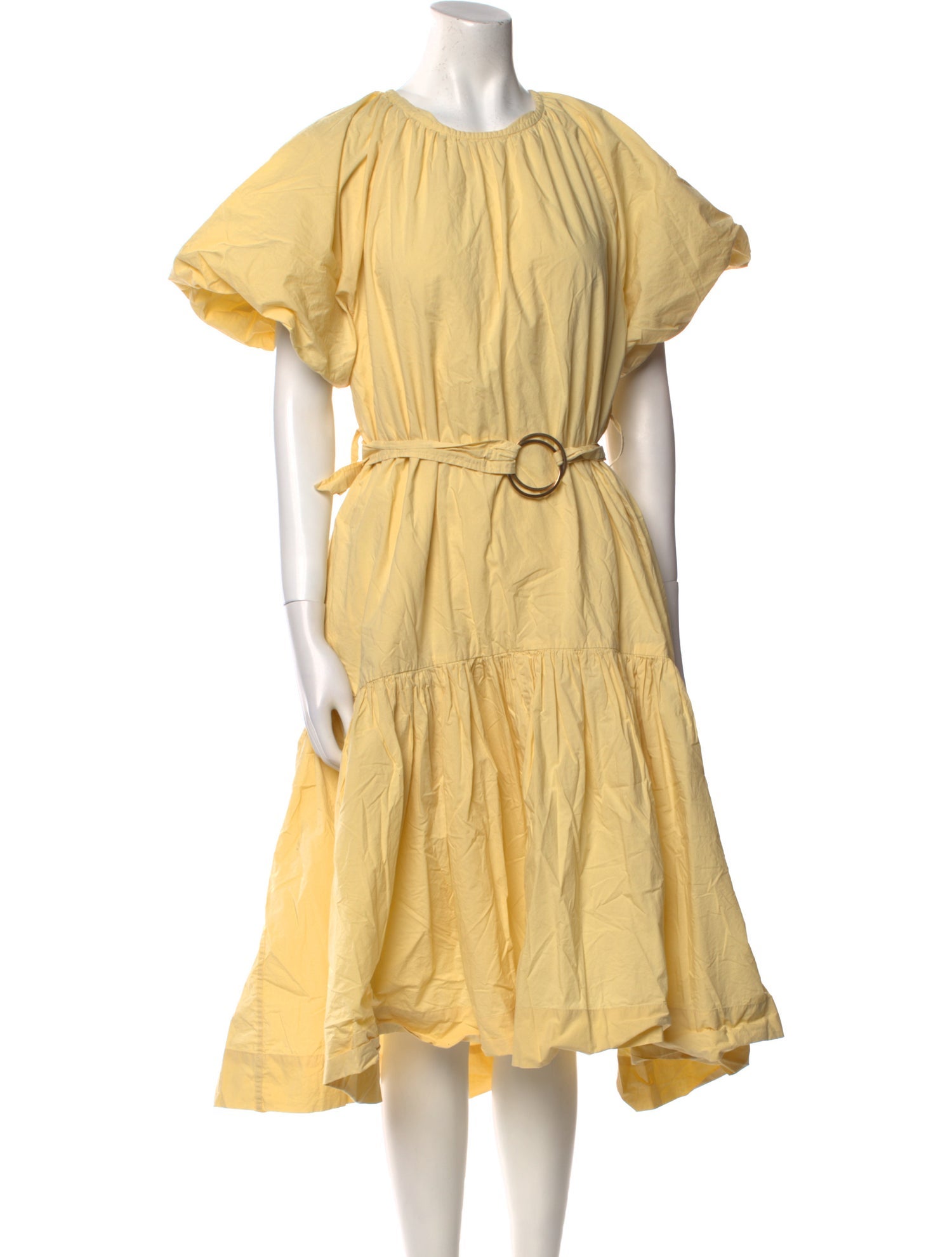 Eudon Choi Crew Neck Midi Length Dress