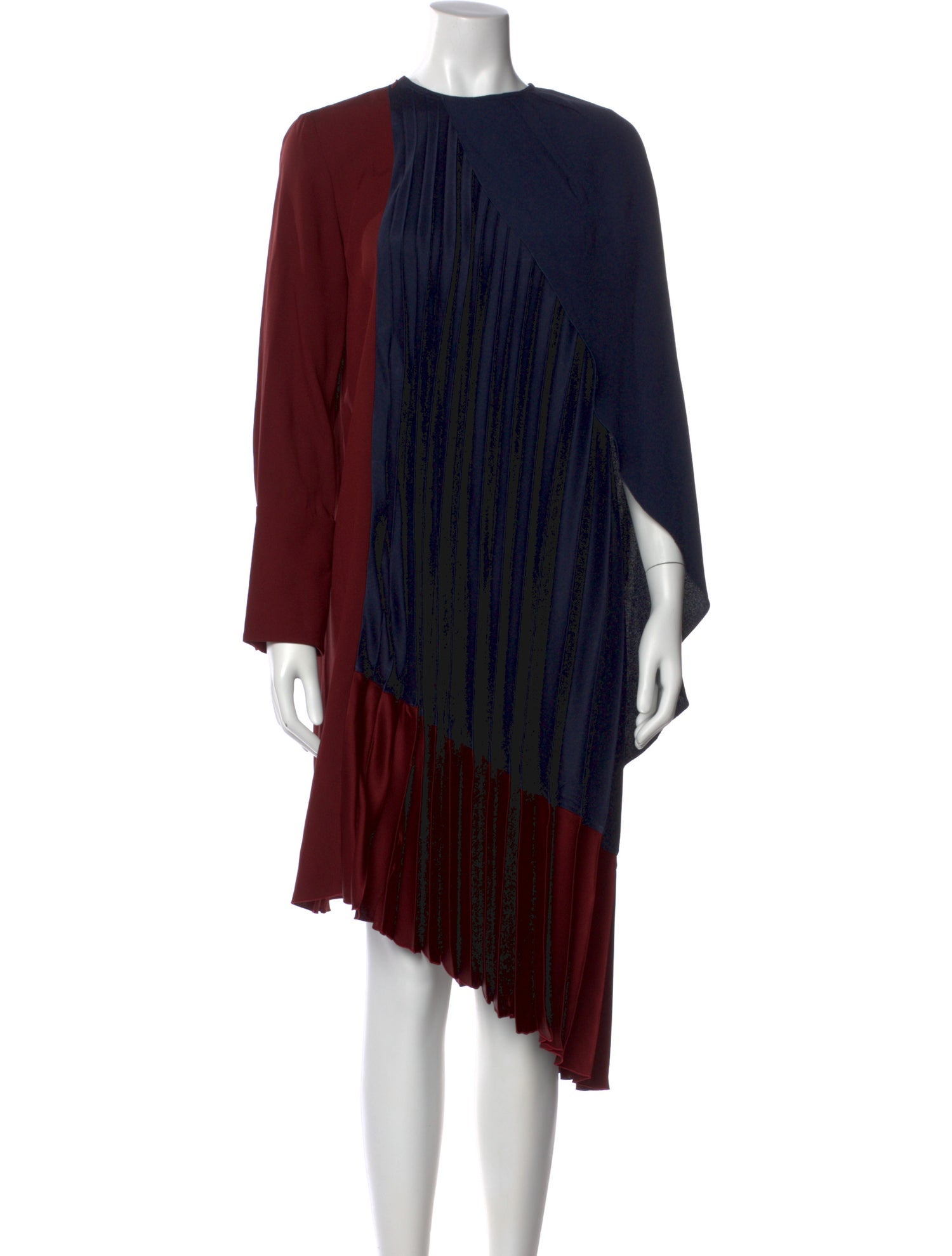 Eudon Choi Striped Midi Length Dress