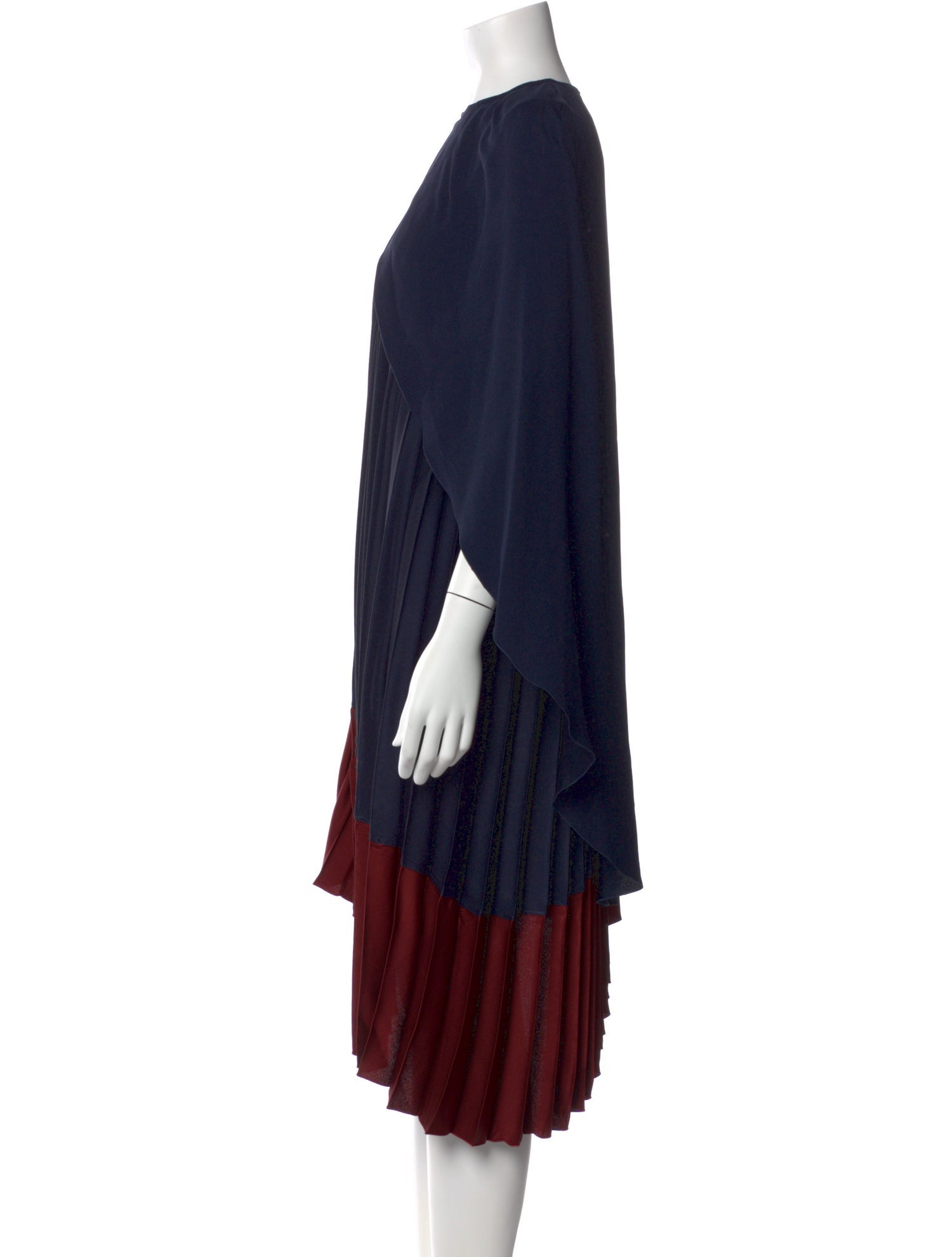 Eudon Choi Striped Midi Length Dress