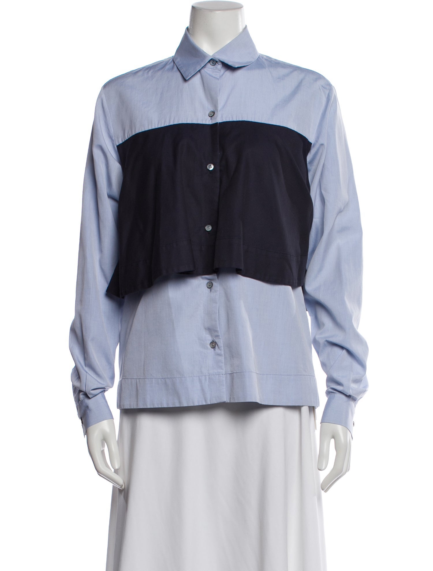 Eudon Choi Long Sleeve Button-Up Top