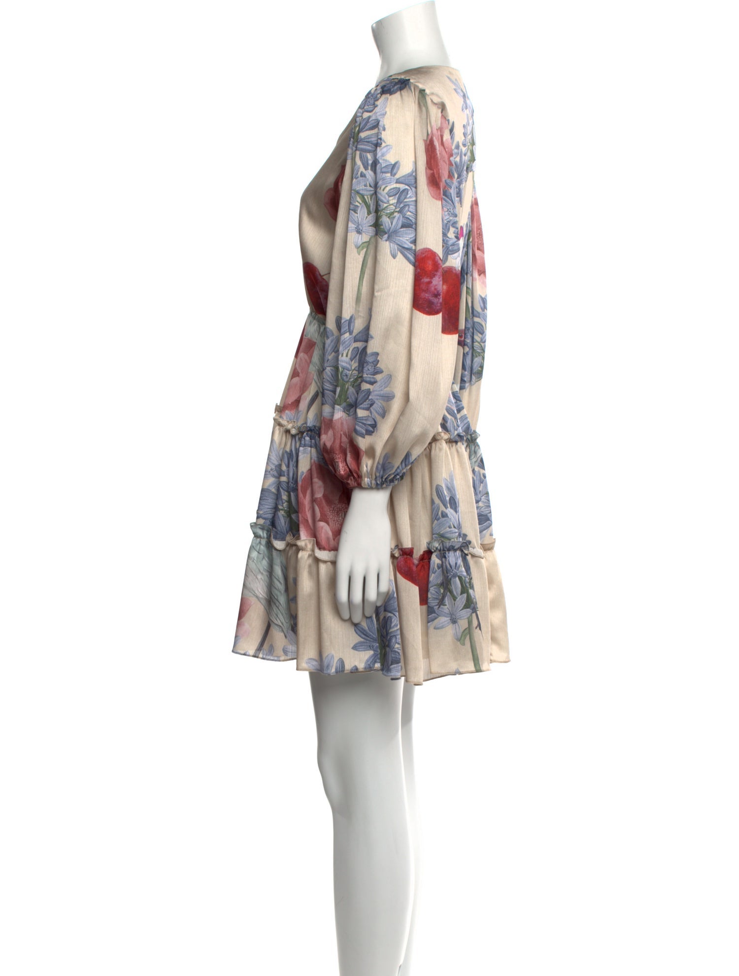 Eugenia Fernandez Printed Mini Dress