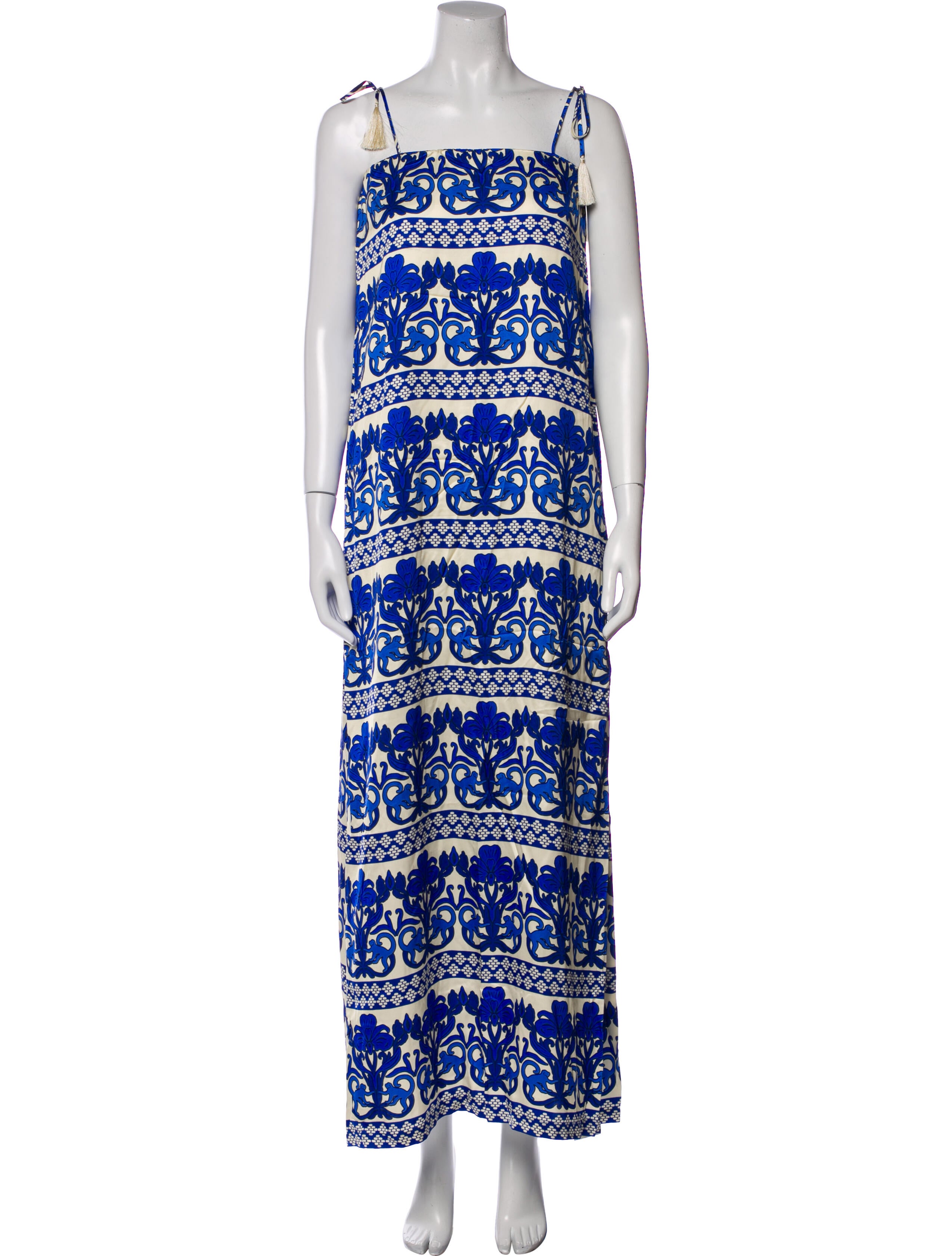 Eugenia Fernandez Printed Long Dress