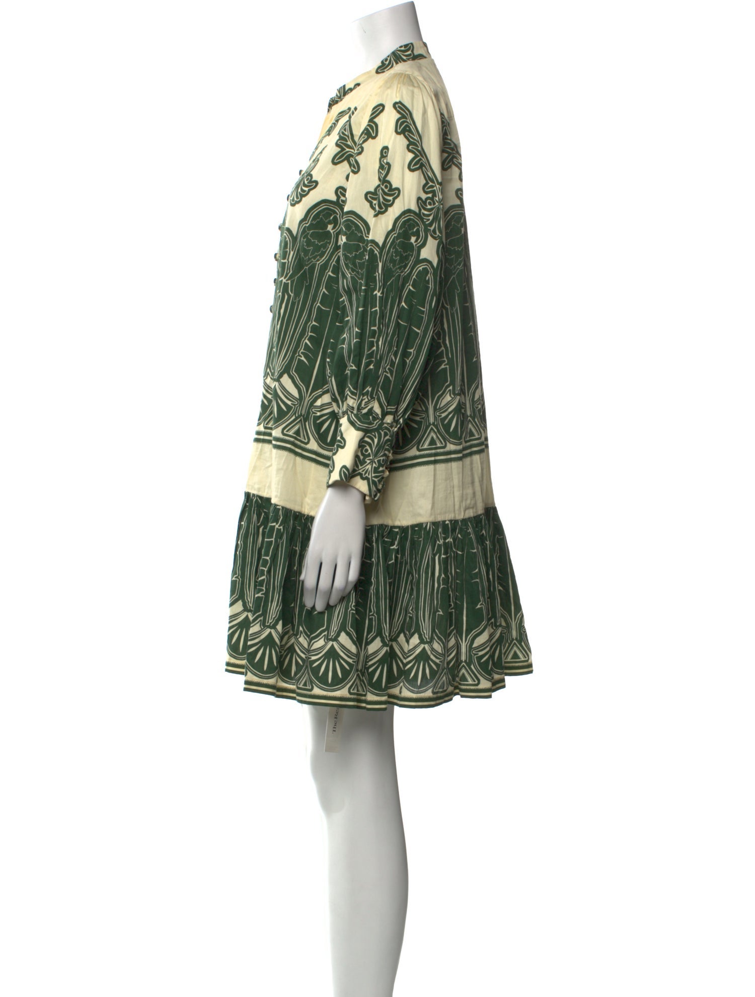 Eugenia Fernandez Printed Mini Dress