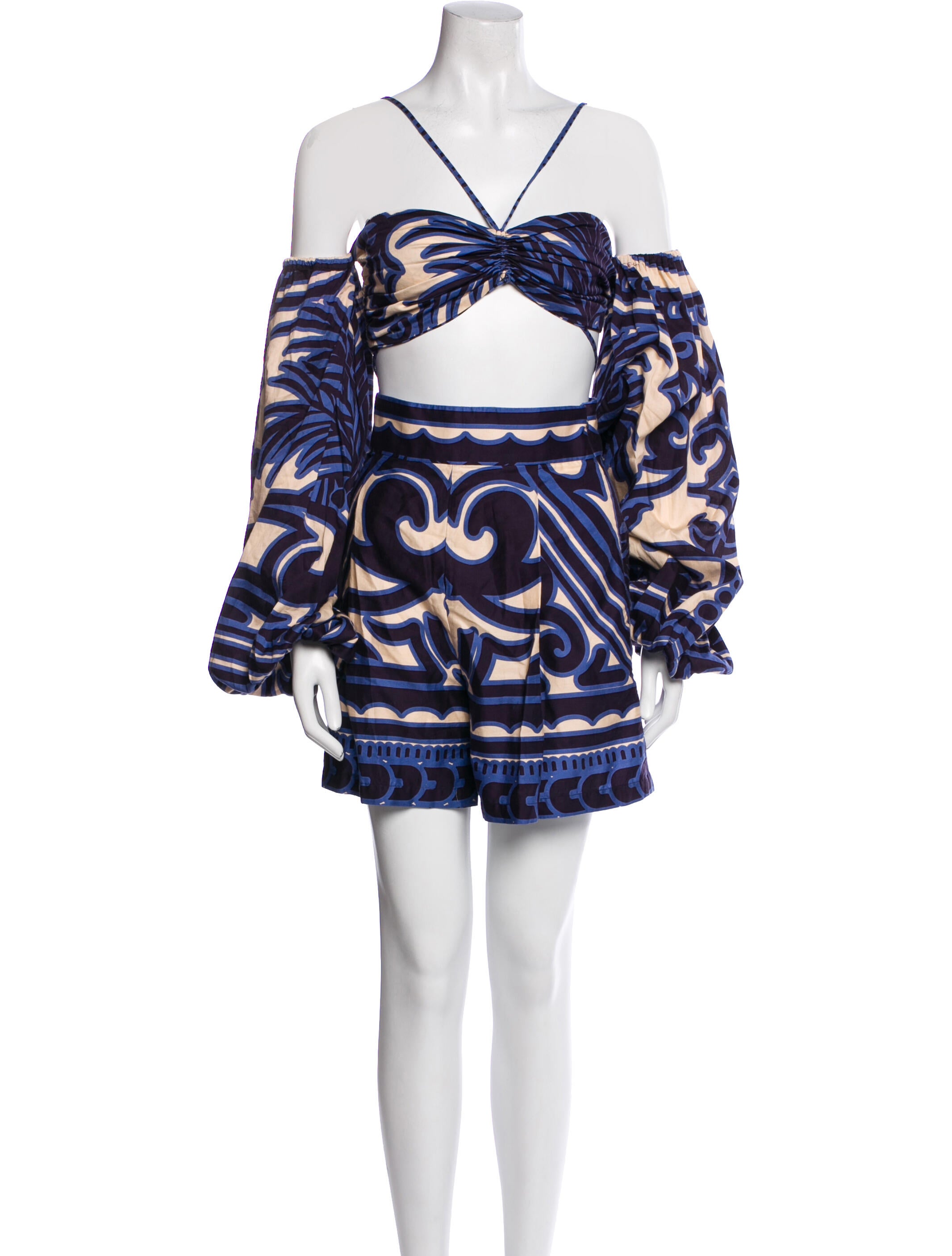 Eugenia Fernandez Printed Short Set