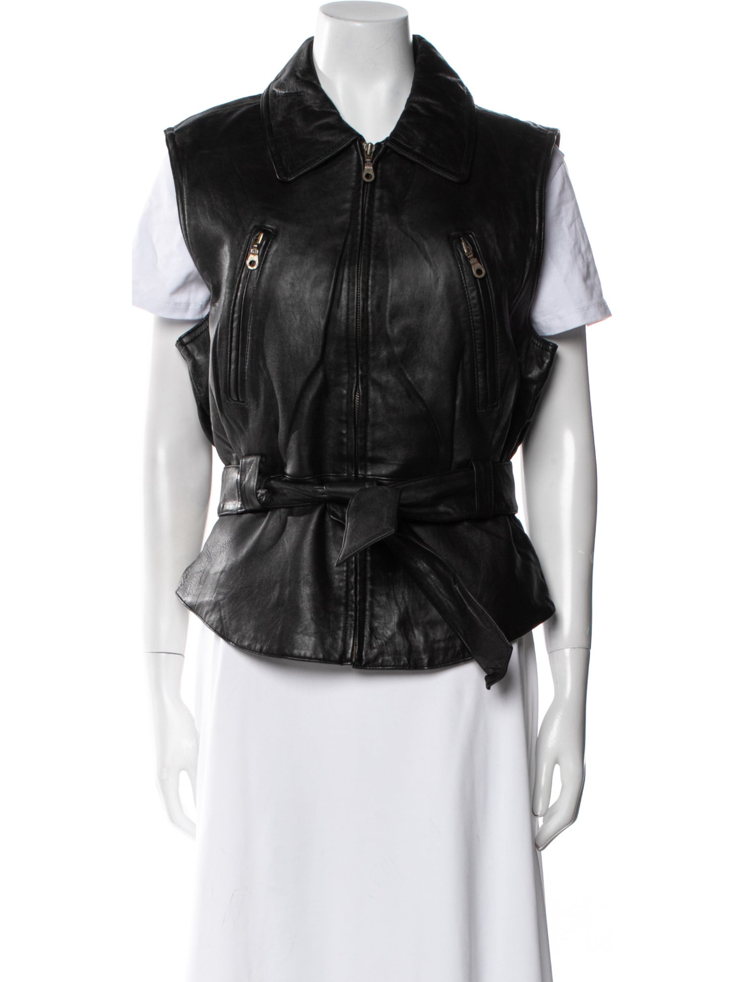 Euro Mond Leather Vest