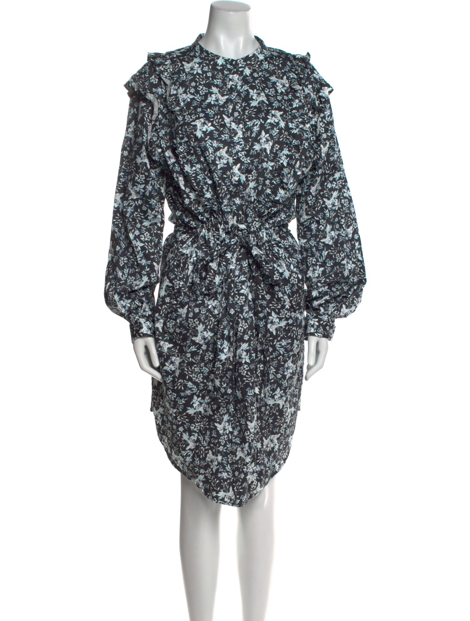 Erdem x Universal Standard Floral Print Midi Length Dress