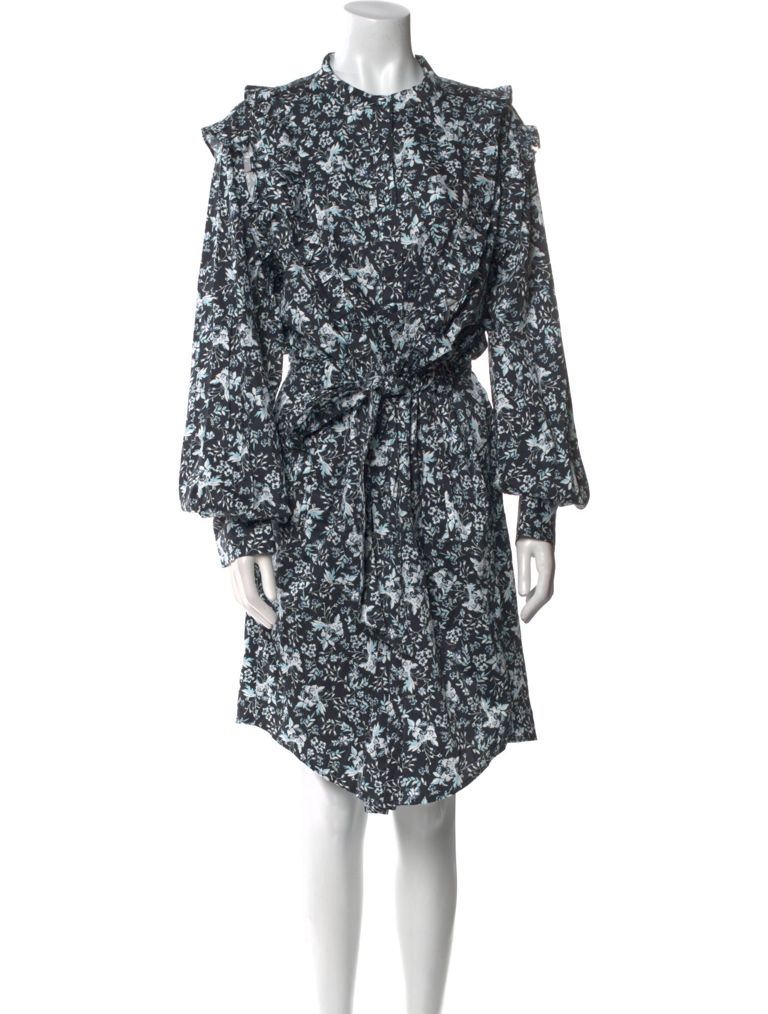 Erdem x Universal Standard Floral Print Knee-Length Dress