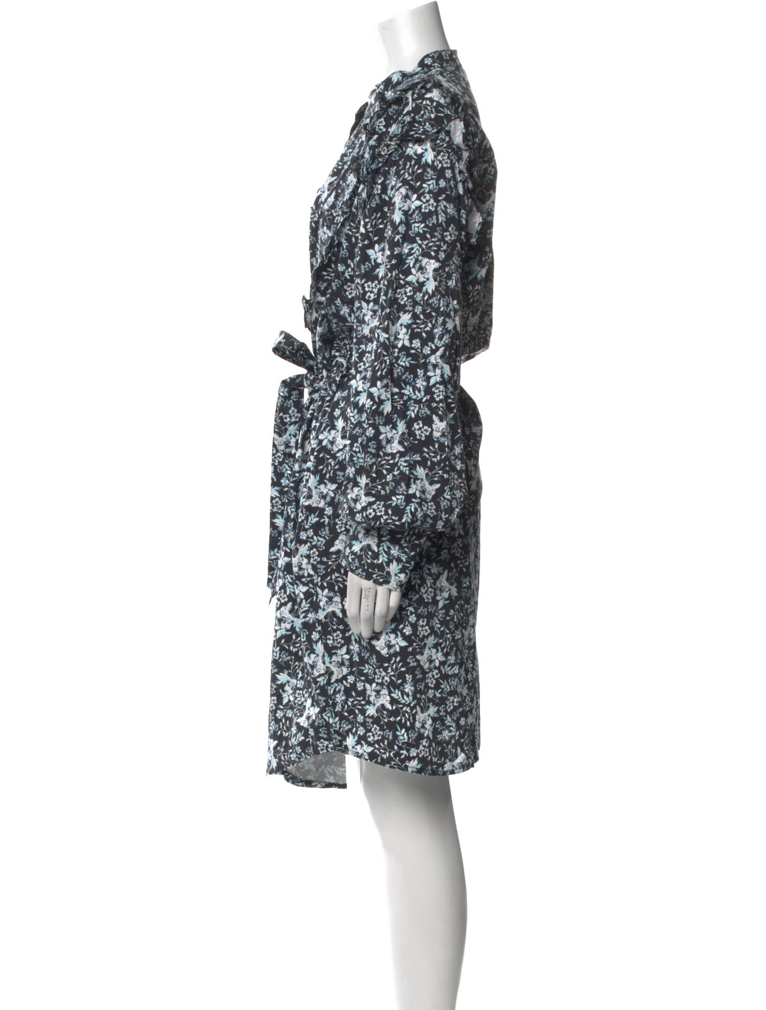 Erdem x Universal Standard Floral Print Knee-Length Dress