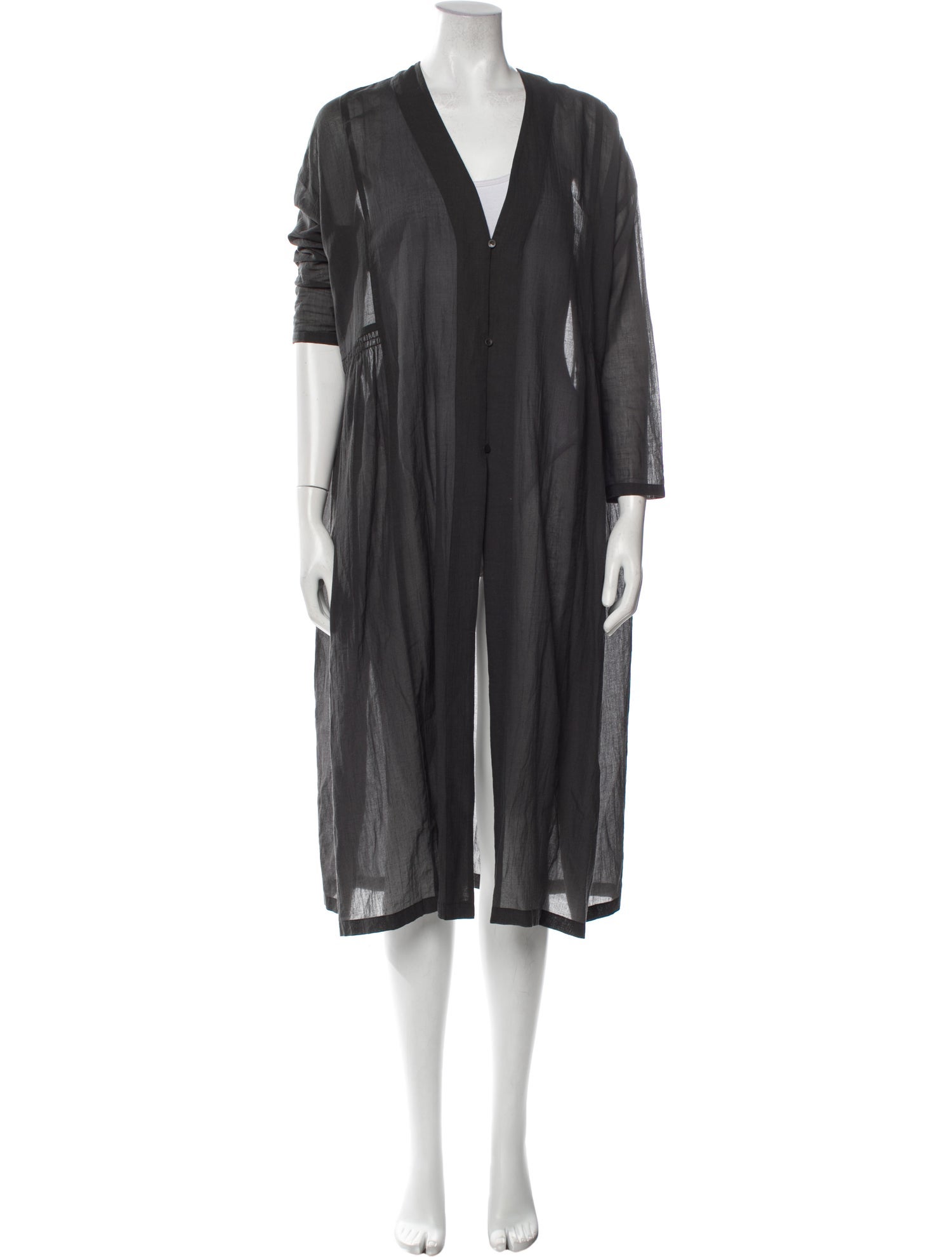 Evam Eva V-Neck Midi Length Dress