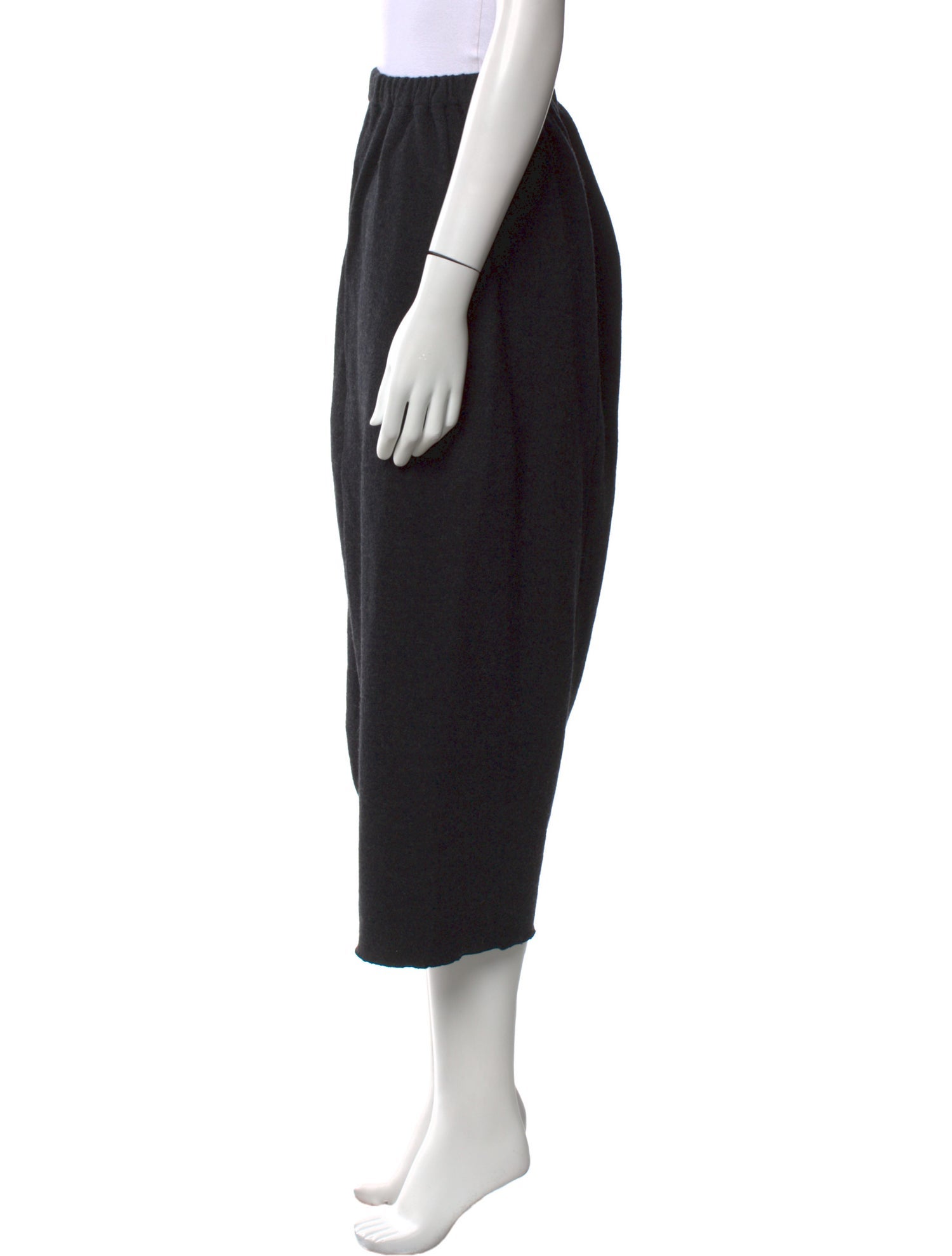 Evam Eva Wool Knee-Length Shorts