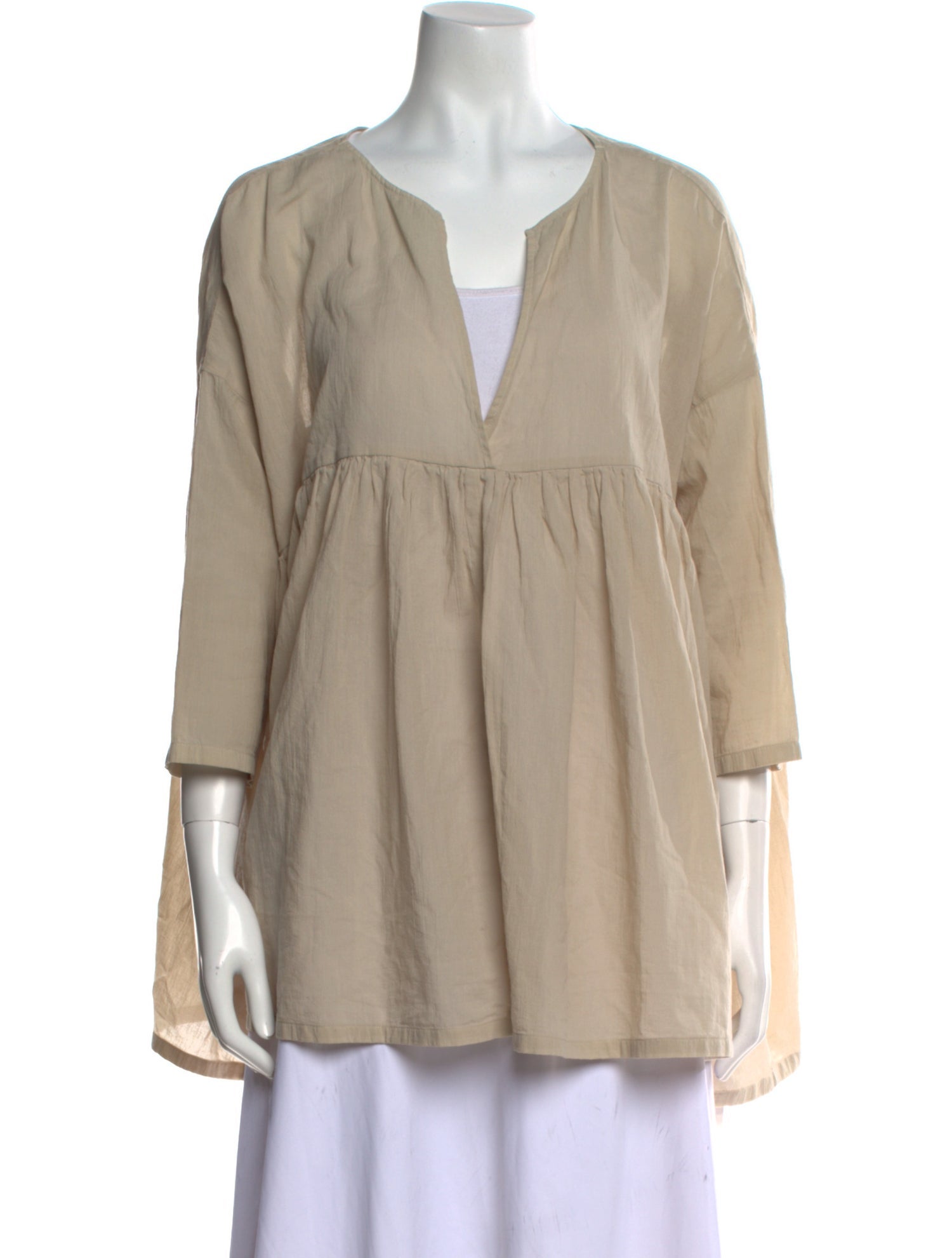 Evam Eva V-Neck Long Sleeve Tunic w/ Tags
