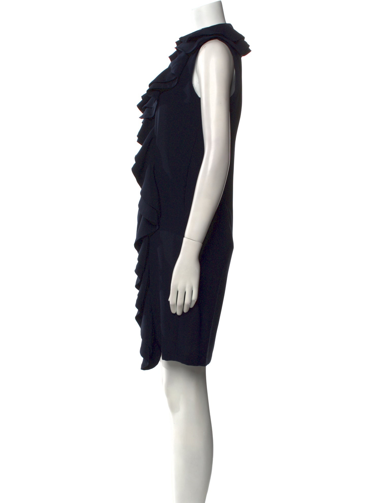 Eva Franco Crew Neck Midi Length Dress