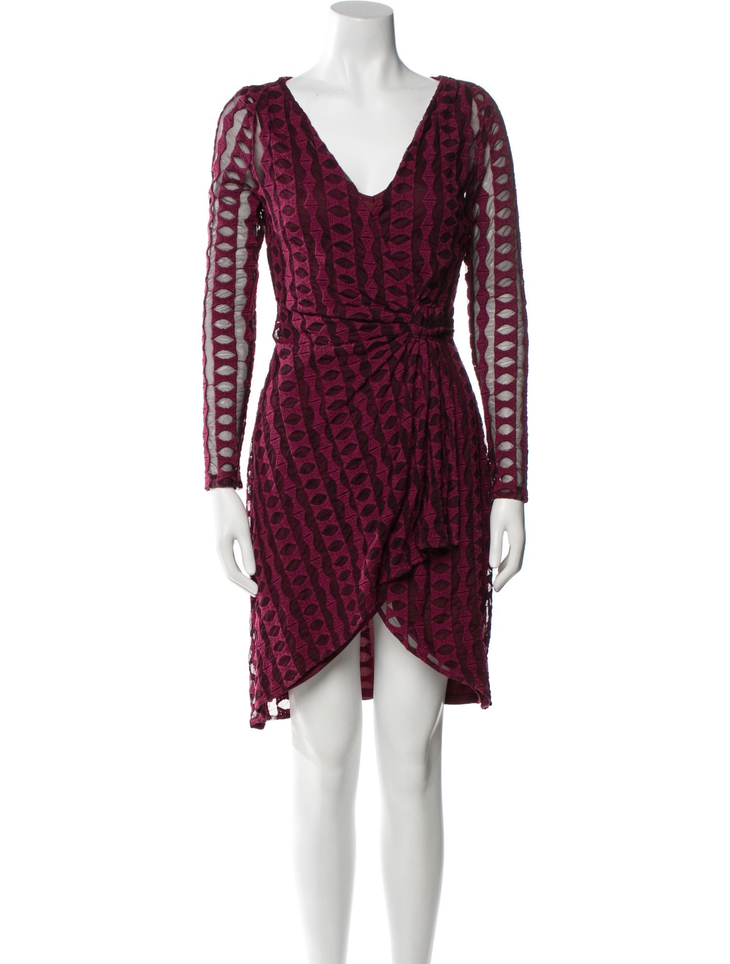 Eva Franco Printed Knee-Length Dress