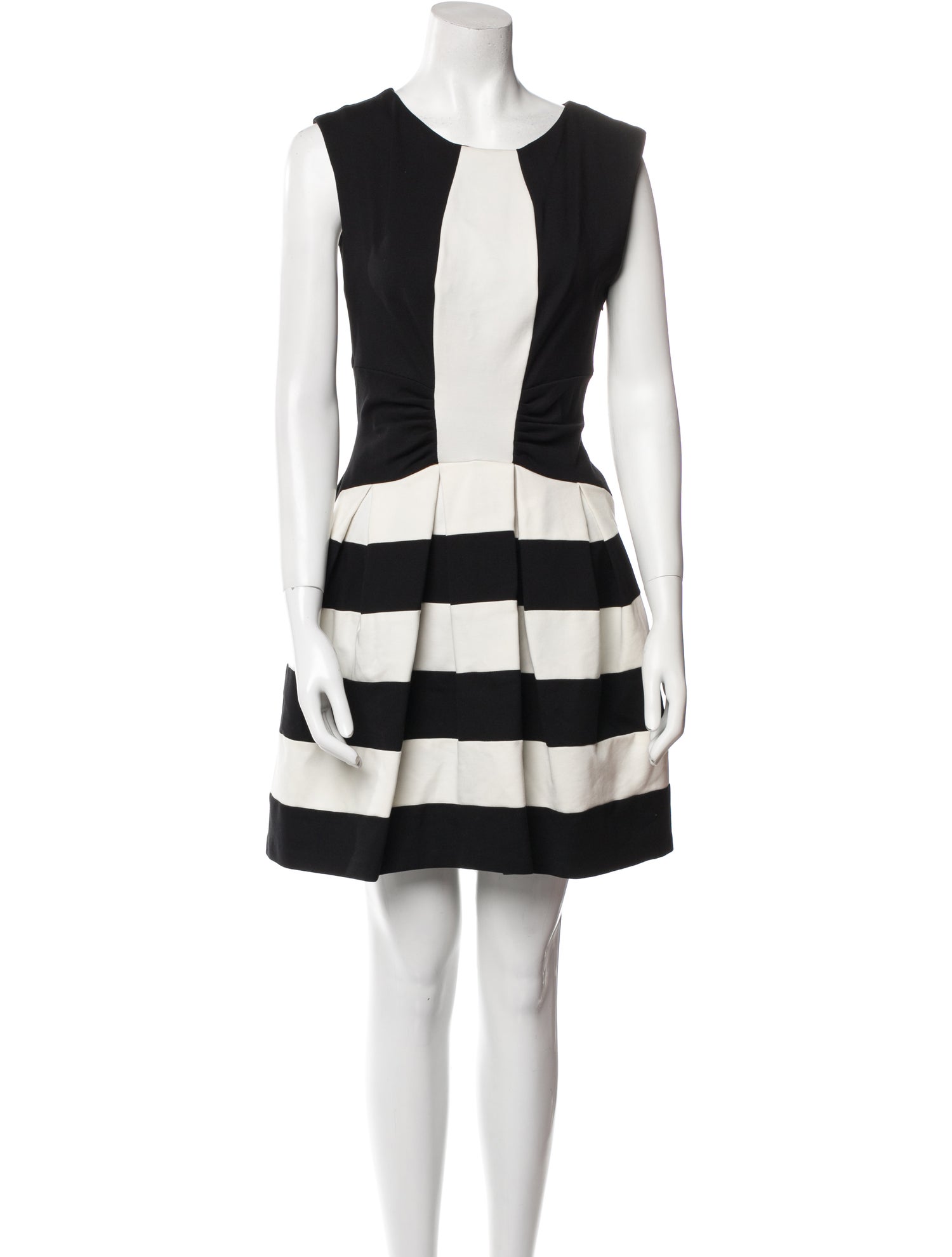 Eva Franco Striped Mini Dress