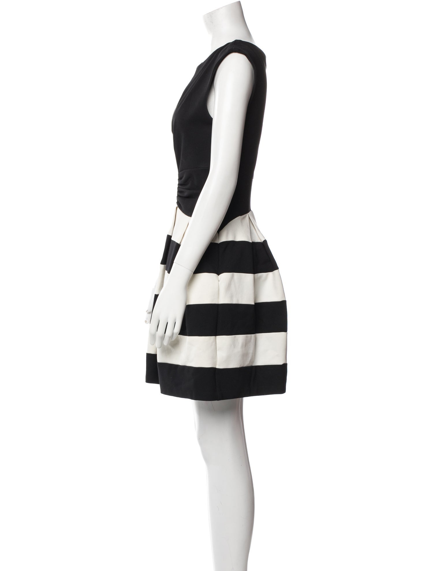 Eva Franco Striped Mini Dress