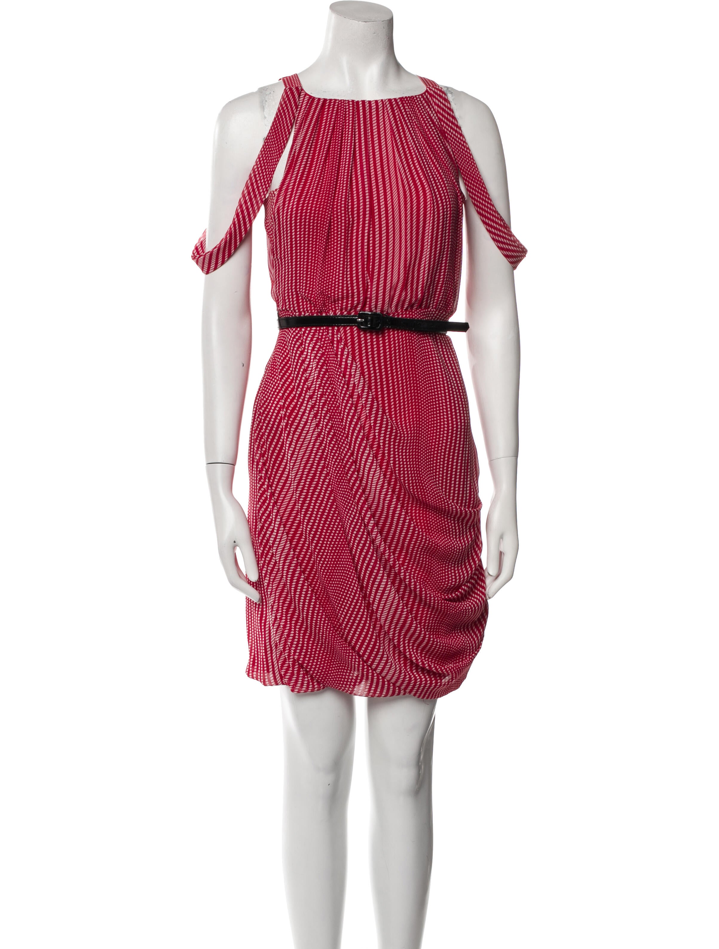 Eva Franco Striped Mini Dress