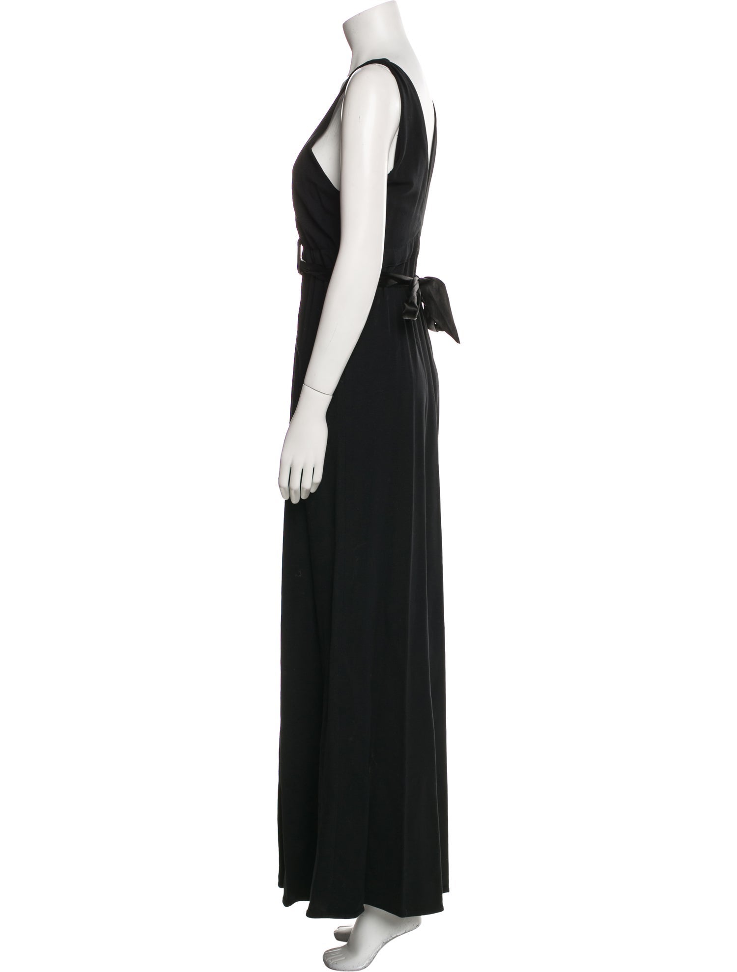 Eva Franco V-Neck Long Dress
