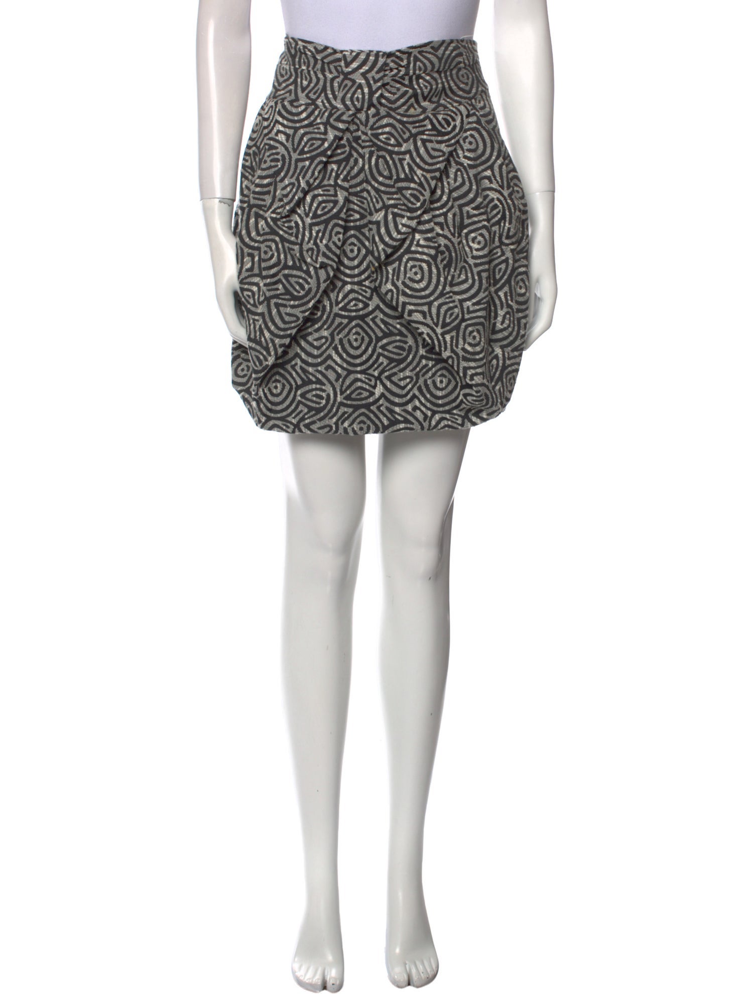 Eva Franco Printed Knee-Length Skirt