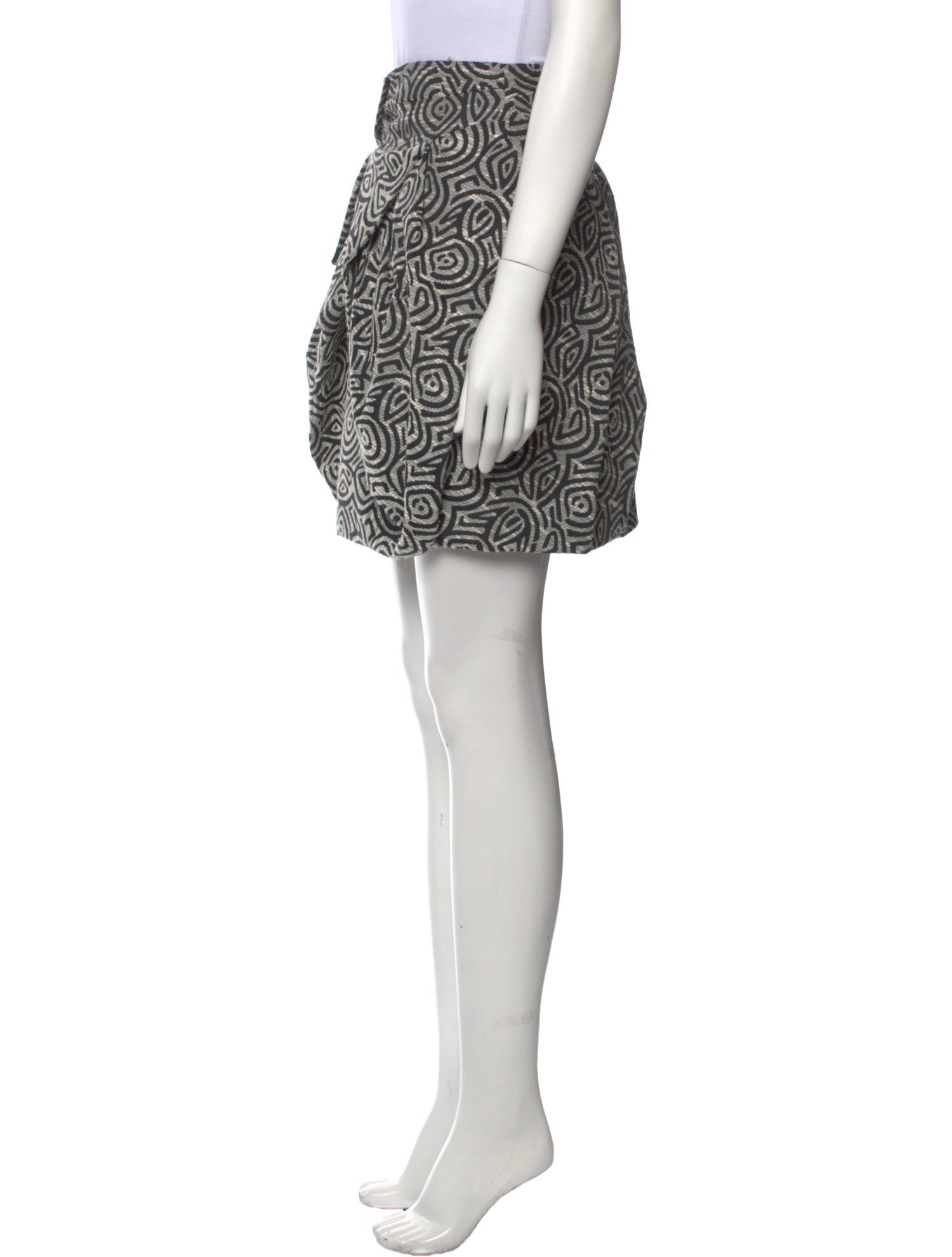 Eva Franco Printed Knee-Length Skirt