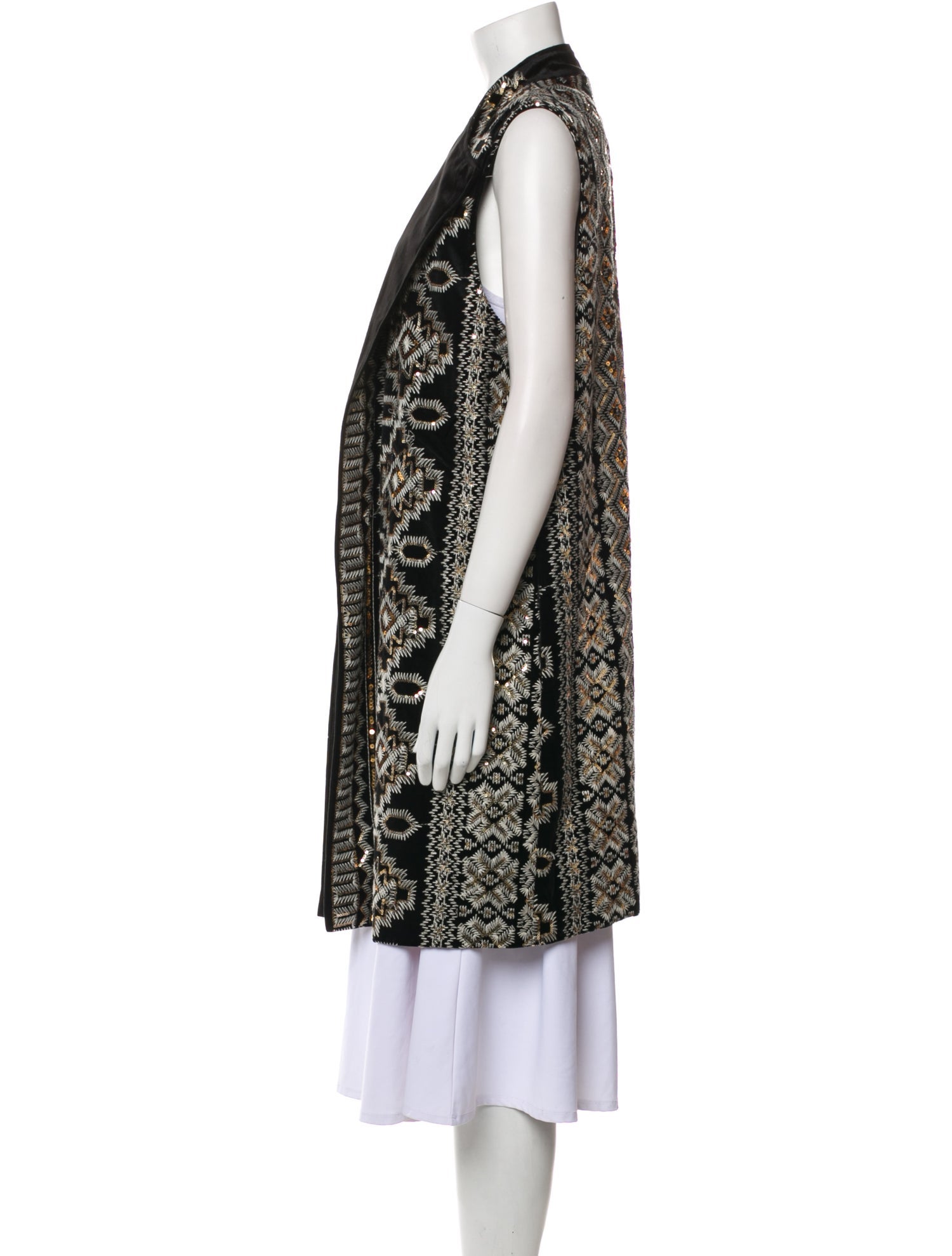 Eva Franco Printed Vest