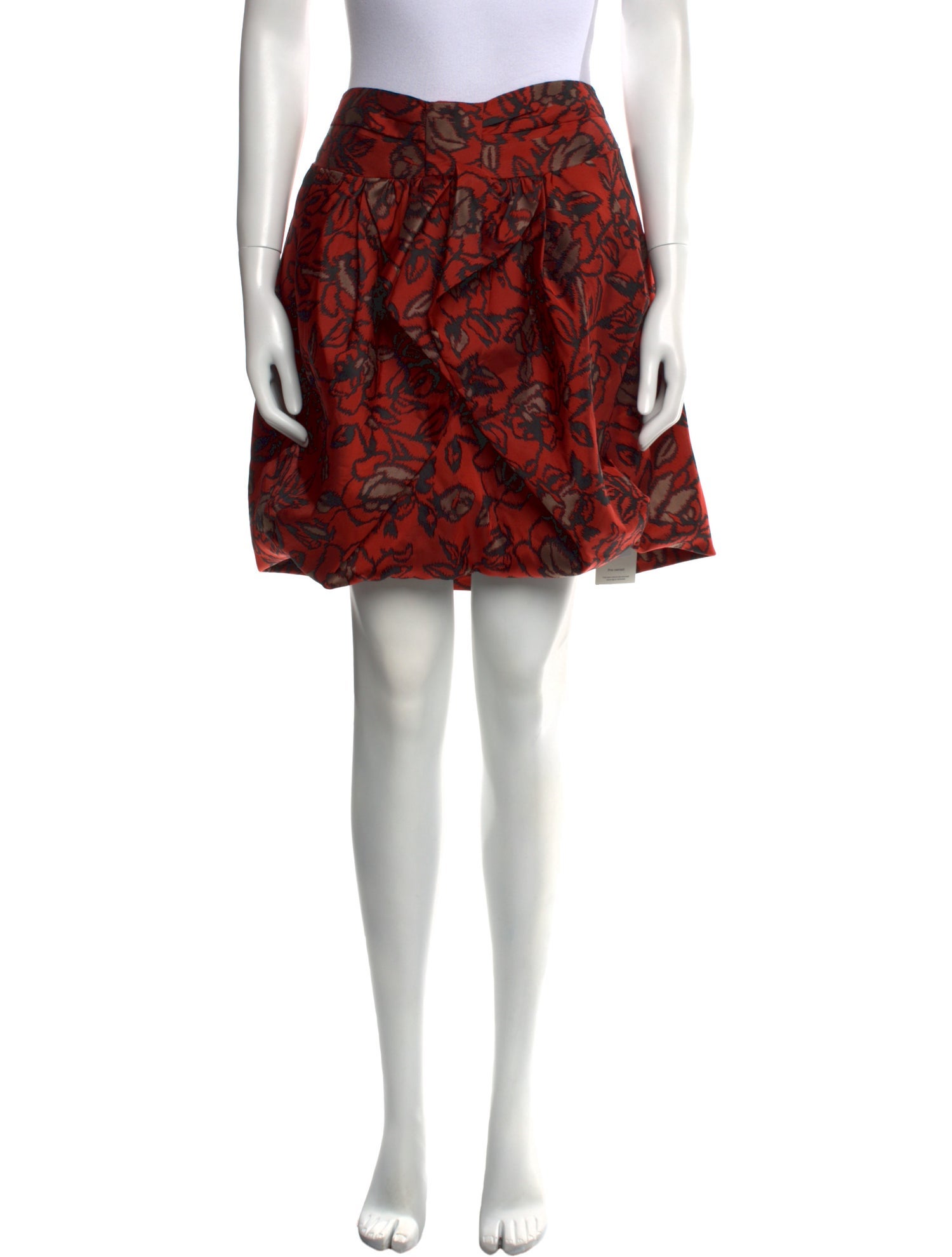 Eva Franco Printed Mini Skirt