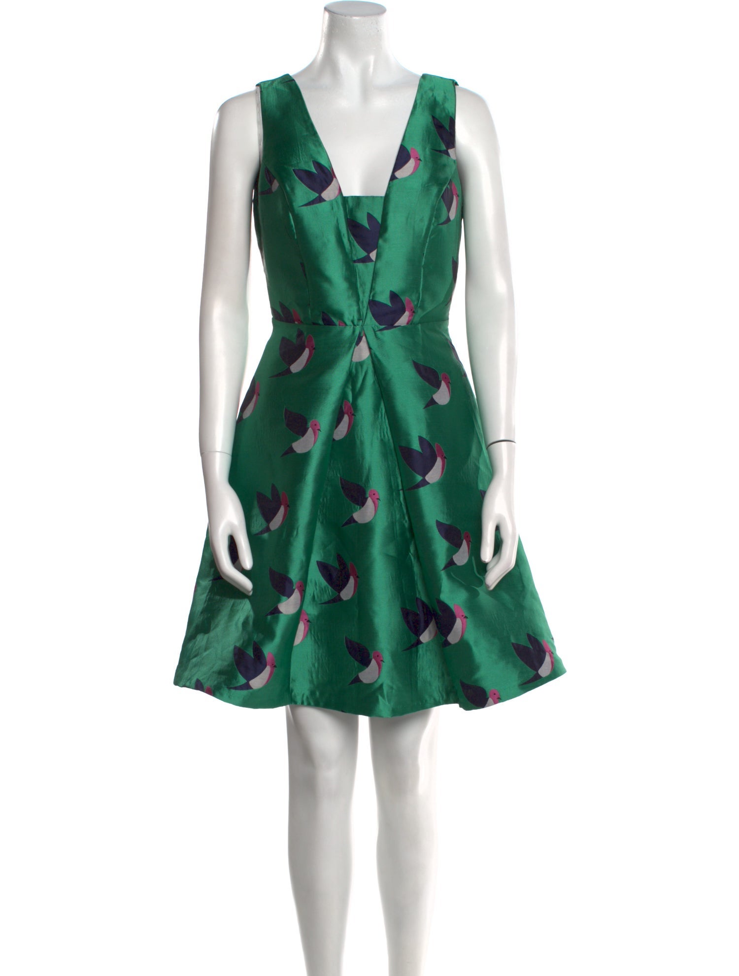 Eva Franco Printed Mini Dress w/ Tags