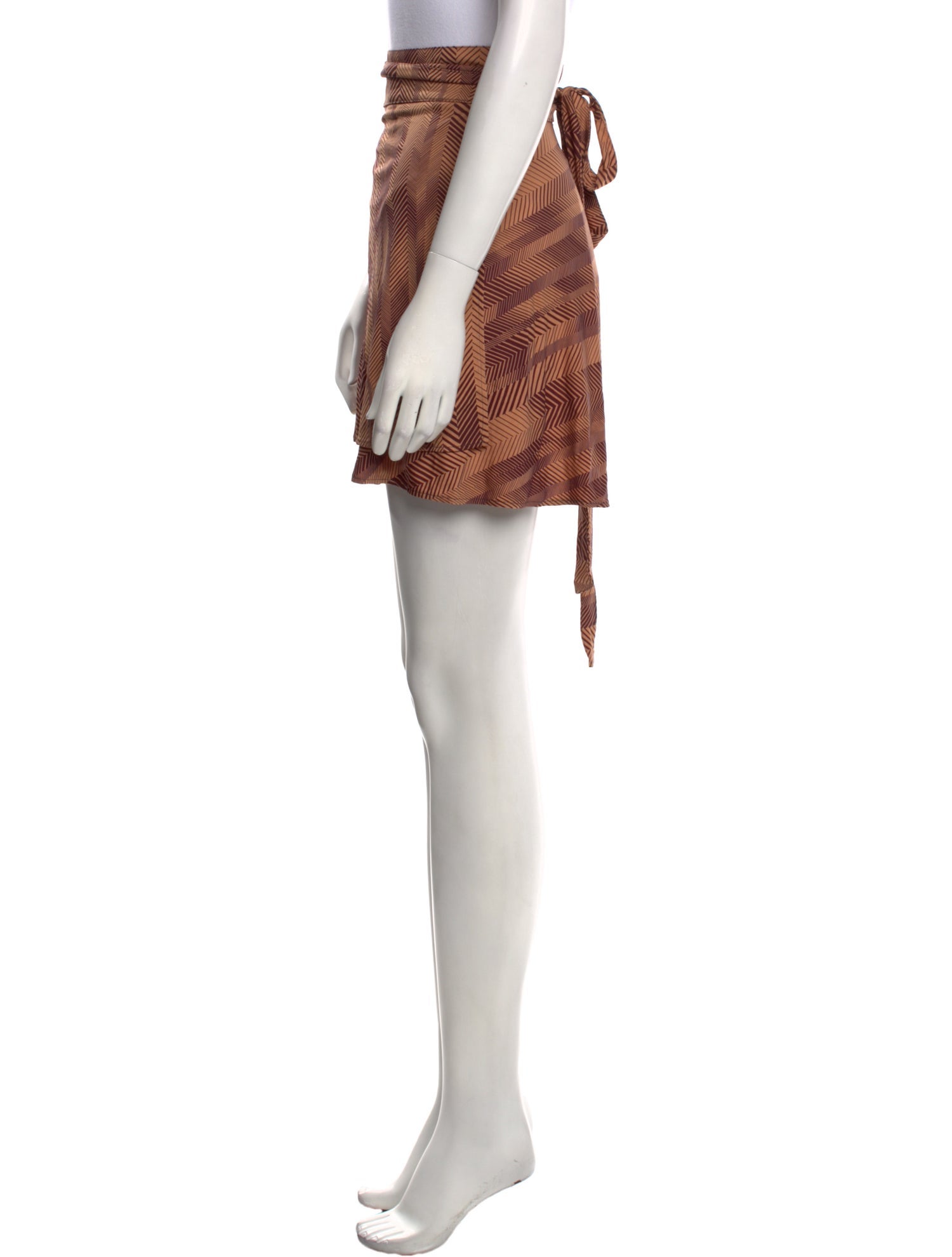 Eva Franco Printed Mini Skirt