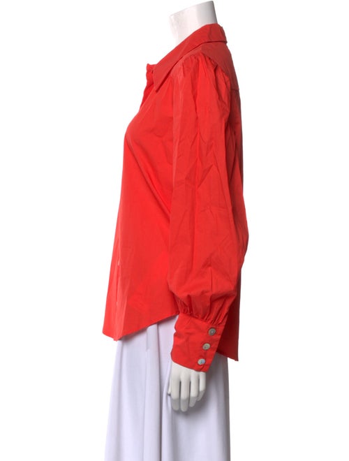 Eva Franco Long Sleeve Button-Up Top