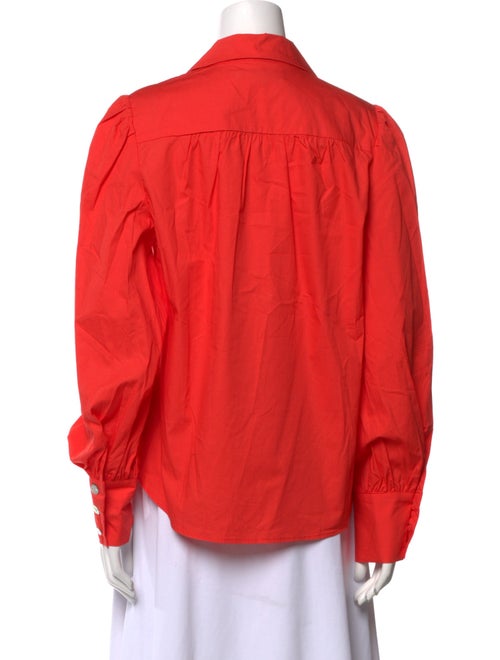 Eva Franco Long Sleeve Button-Up Top