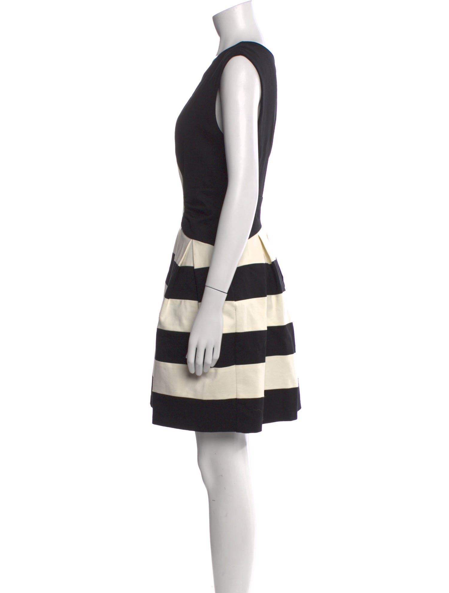 Eva Franco Striped Mini Dress