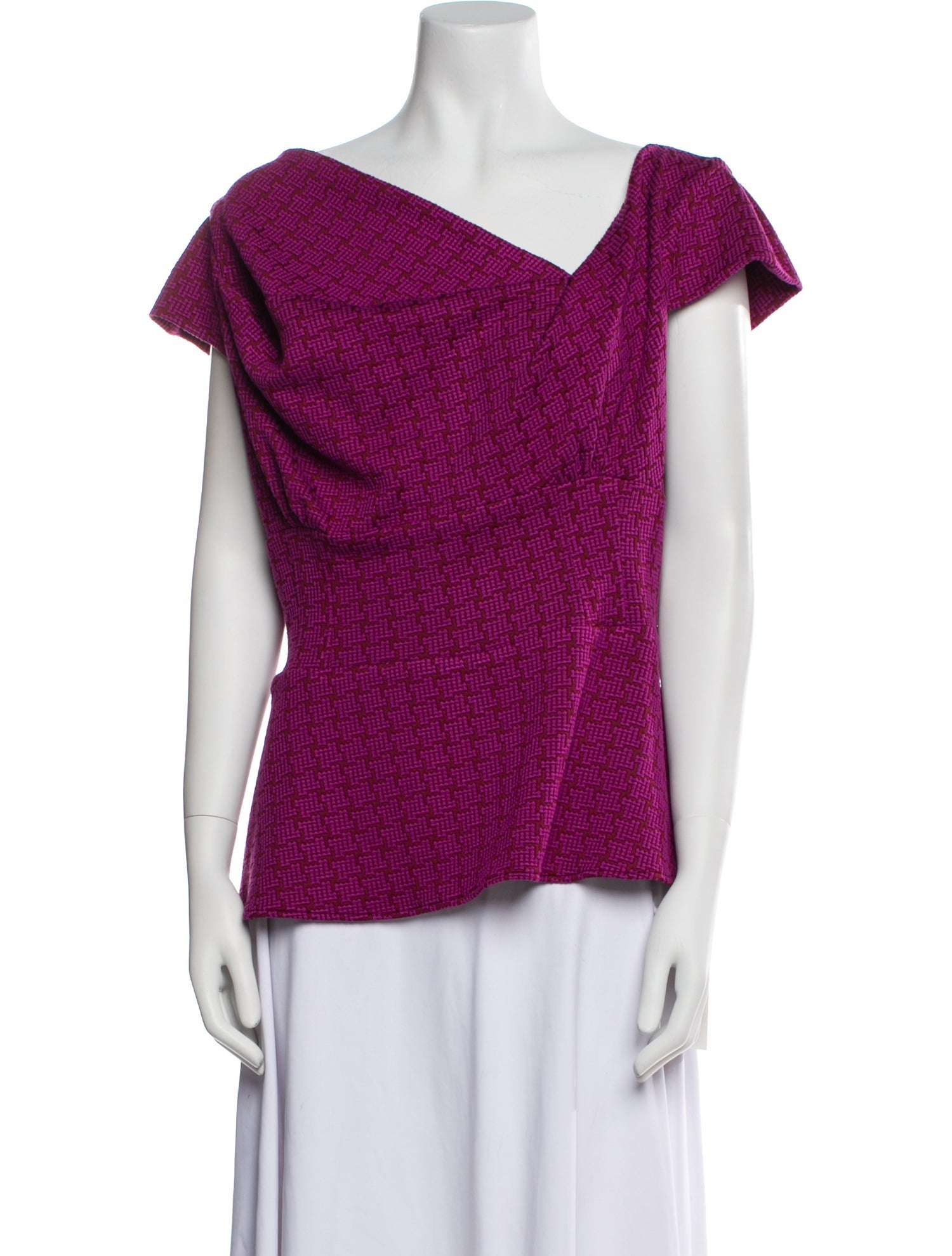 Eva Franco Nylon Printed Top w/ Tags