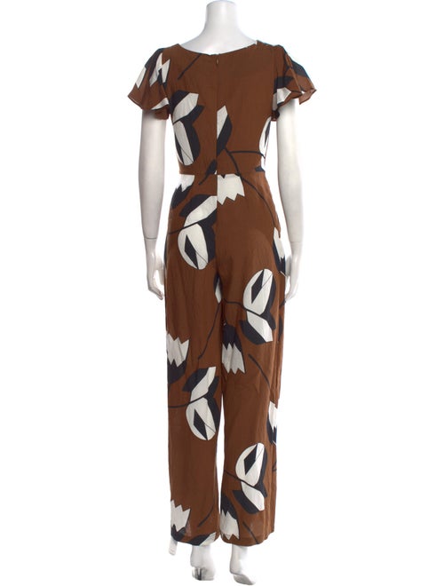 Eva Franco Nylon Printed Jumpsuit