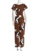 Eva Franco Nylon Printed Jumpsuit
