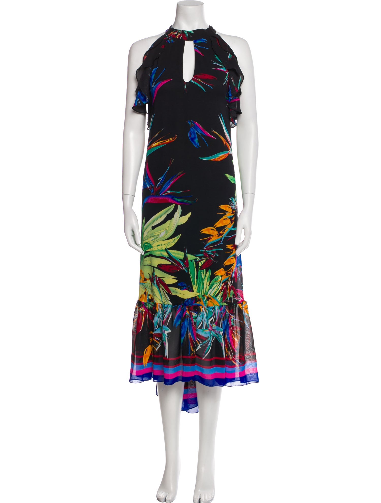 Eva Franco Printed Long Dress