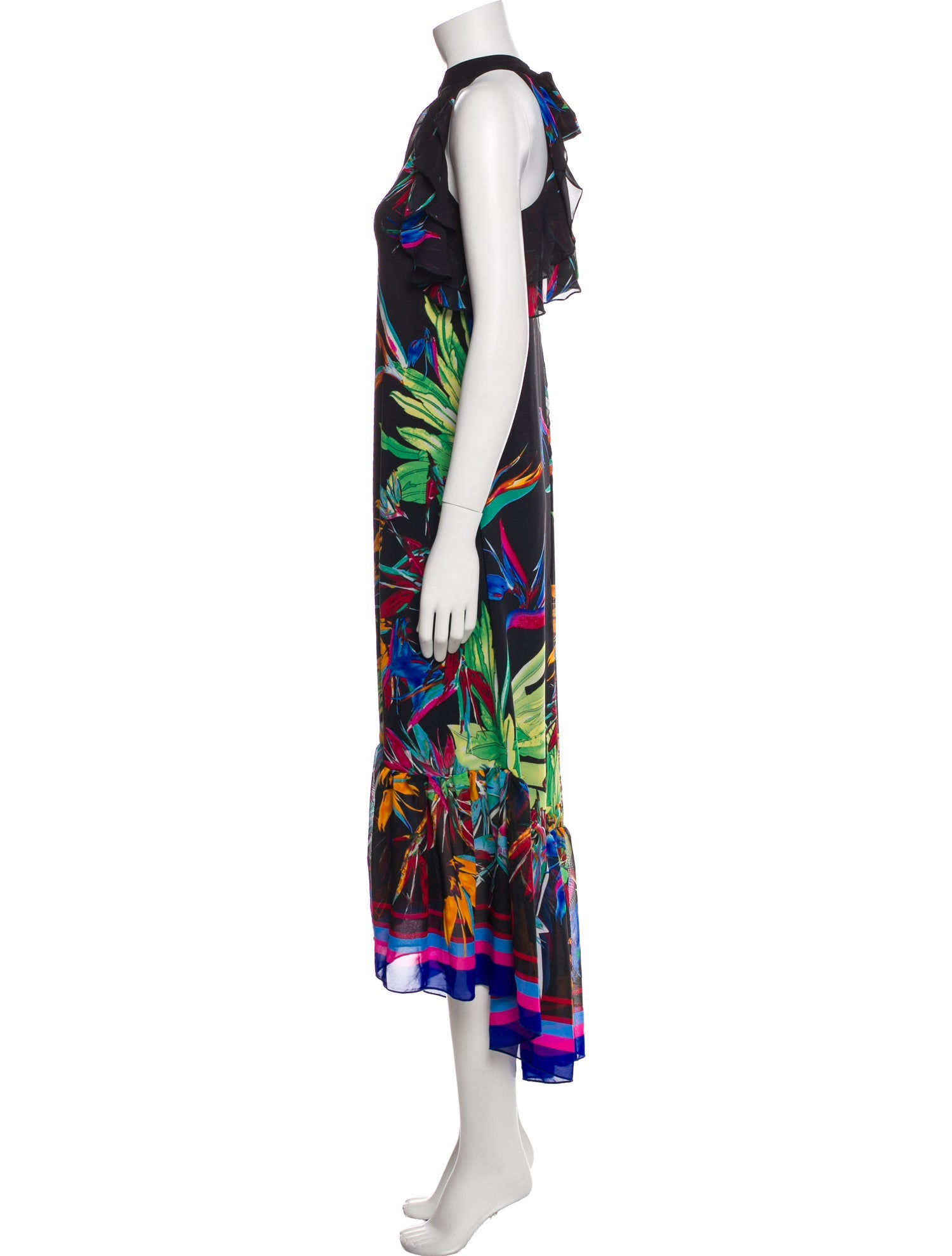 Eva Franco Printed Long Dress