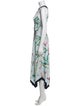 Eva Franco Printed Long Dress
