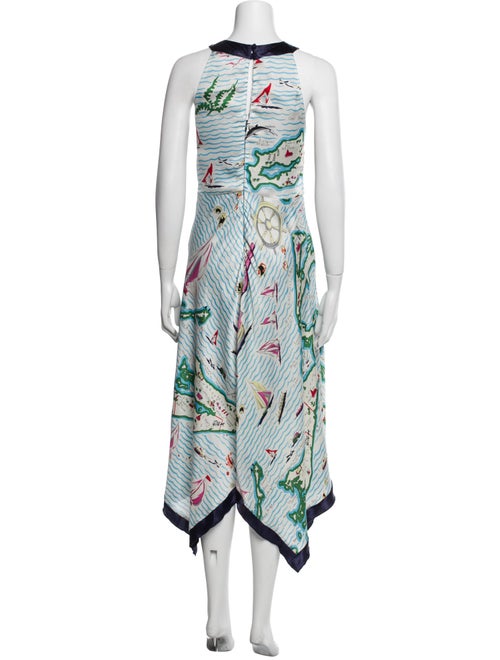 Eva Franco Printed Long Dress