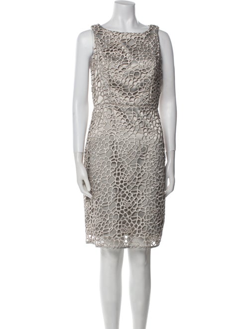 Eva Franco Animal Print Knee-Length Dress