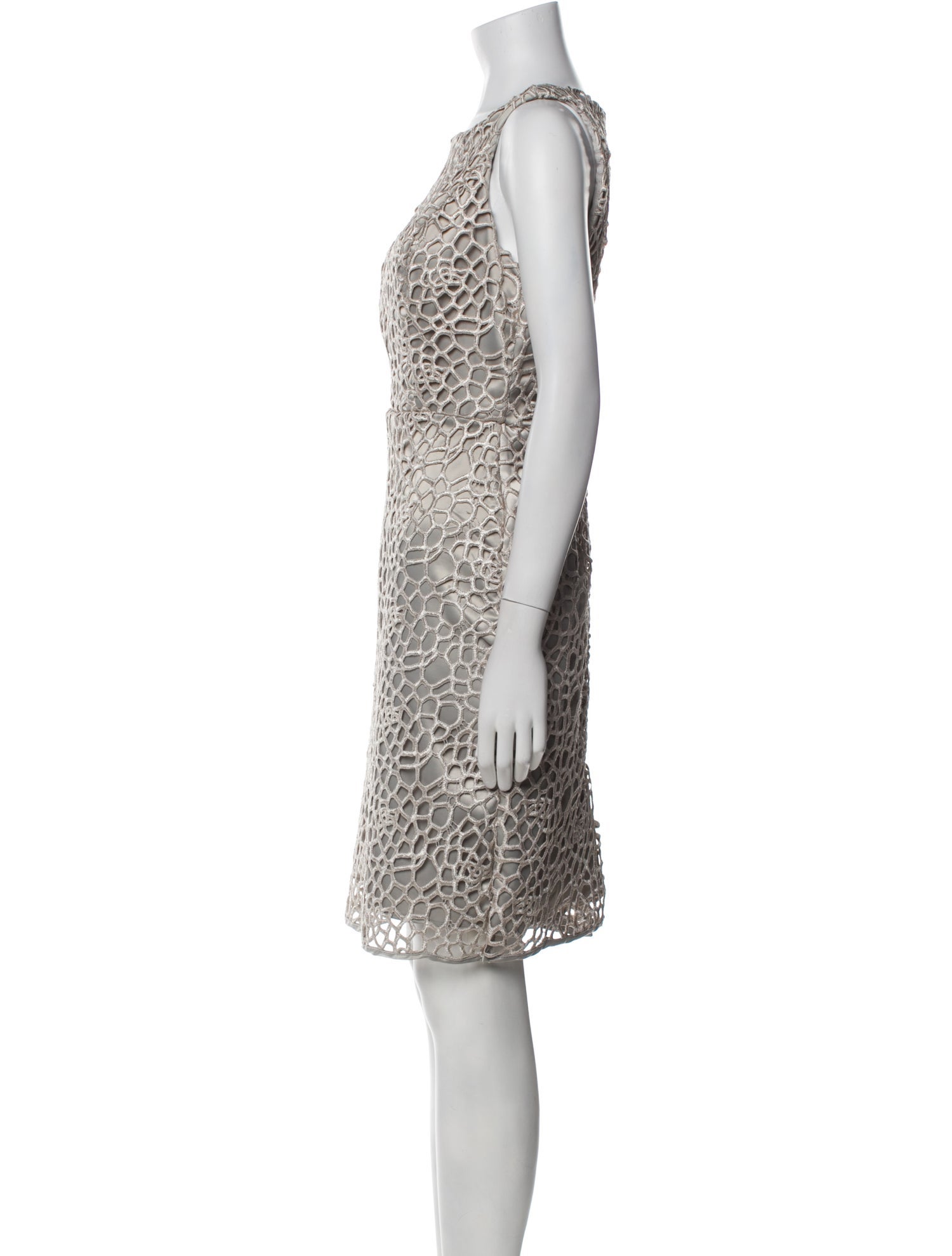 Eva Franco Animal Print Knee-Length Dress