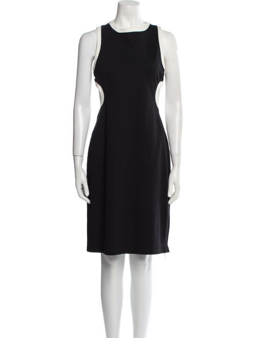 Eva Franco Scoop Neck Knee-Length Dress