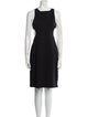 Eva Franco Scoop Neck Knee-Length Dress