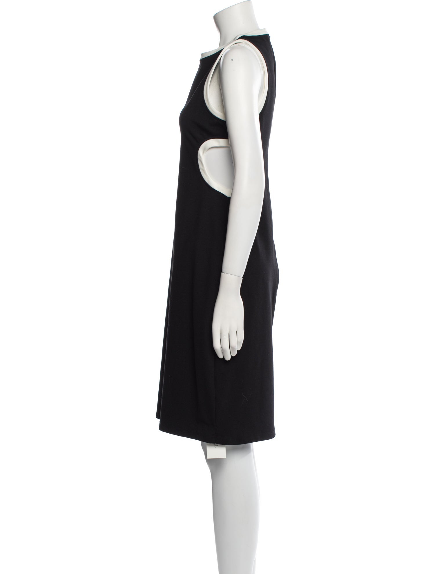 Eva Franco Scoop Neck Knee-Length Dress