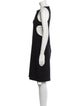 Eva Franco Scoop Neck Knee-Length Dress