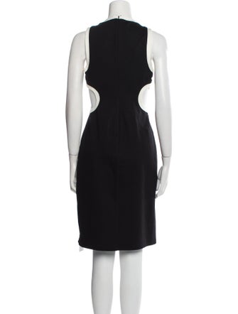 Eva Franco Scoop Neck Knee-Length Dress