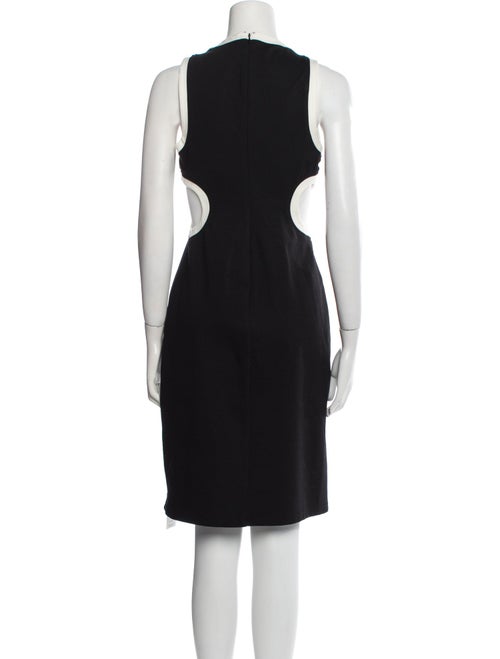 Eva Franco Scoop Neck Knee-Length Dress