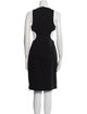 Eva Franco Scoop Neck Knee-Length Dress