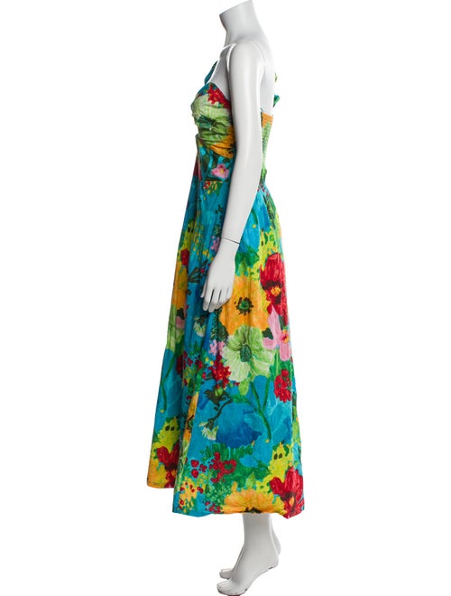 Eva Franco Floral Print Long Dress